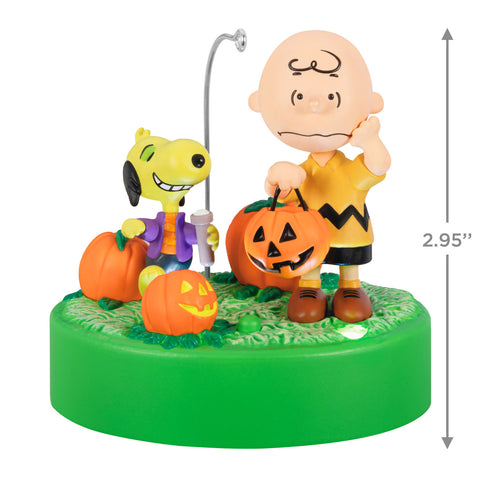 The Peanuts® Gang Trick-or-Treating Pals 2024 Hallmark Keepsake Ornament With Light and Sound Hallmark Keepsake Ornament Hallmark   