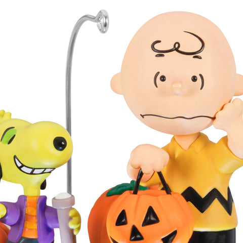 The Peanuts® Gang Trick-or-Treating Pals 2024 Hallmark Keepsake Ornament With Light and Sound Hallmark Keepsake Ornament Hallmark   