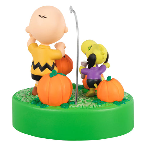 The Peanuts® Gang Trick-or-Treating Pals 2024 Hallmark Keepsake Ornament With Light and Sound Hallmark Keepsake Ornament Hallmark   