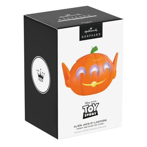 Hallmark Disney/Pixar Toy Story Alien Jack-o'-Lantern Ornament With Light Hallmark