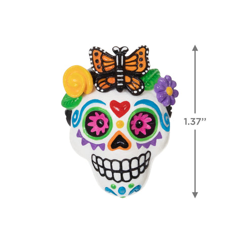 Mini Sweet Sugar Skull 2024 Hallmark Keepsake Ornament, 1.37" Hallmark Keepsake Ornament Hallmark   