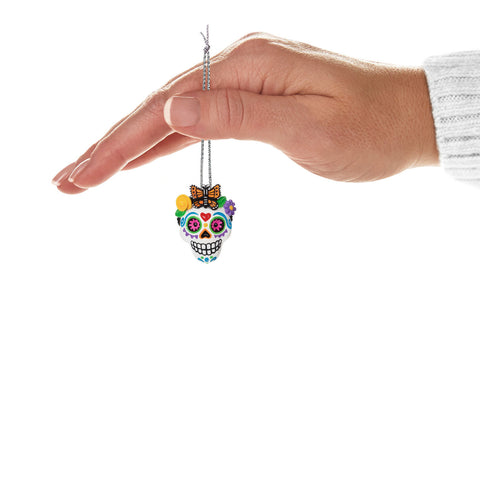 Mini Sweet Sugar Skull 2024 Hallmark Keepsake Ornament, 1.37" Hallmark Keepsake Ornament Hallmark   