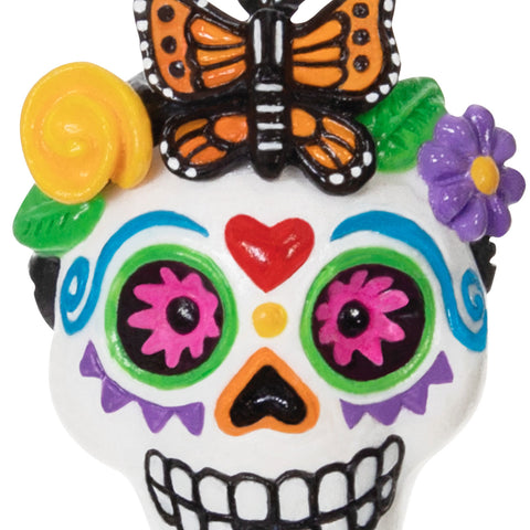 Mini Sweet Sugar Skull 2024 Hallmark Keepsake Ornament, 1.37" Hallmark Keepsake Ornament Hallmark   