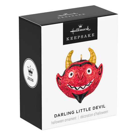 Hallmark Mini Darling Little Devil Ornament, 1.25" Hallmark