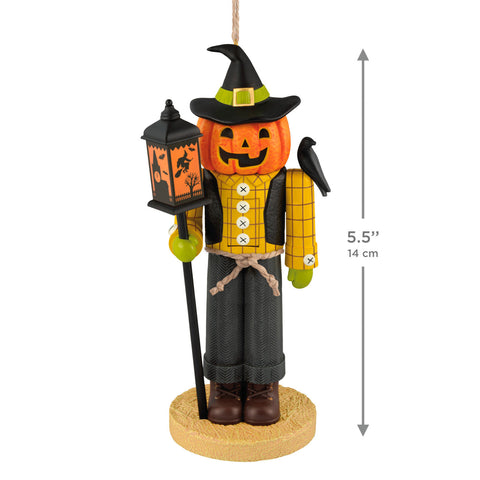 Hallmark Halloween Noble Nutcracker Sir Gourdon Fields Ornament Hallmark