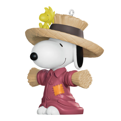 Hallmark Mini The Peanuts® Gang Scarecrow Snoopy Ornament, 1.25" Hallmark