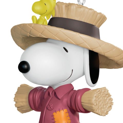 Hallmark Mini The Peanuts® Gang Scarecrow Snoopy Ornament, 1.25" Hallmark