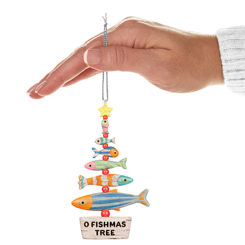 O Fishmas Tree 2024 Hallmark Keepsake Ornament Hallmark Keepsake Ornament Hallmark   