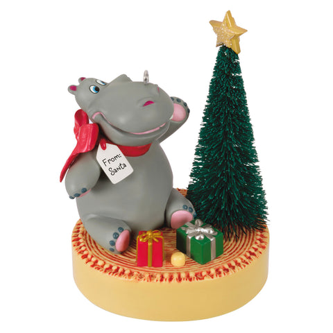 I Want a Hippopotamus for Christmas Musical 2024 Hallmark Keepsake Ornament Hallmark Keepsake Ornament Hallmark Default Title  