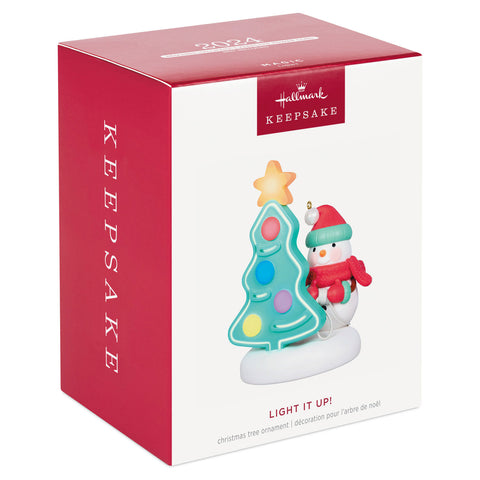 Light It Up! 2024 Hallmark Keepsake Ornament With Light Hallmark Keepsake Ornament Hallmark   