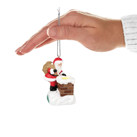 Up On the Housetop 2024 Hallmark Keepsake Ornament With Light and Sound Hallmark Keepsake Ornament Hallmark   