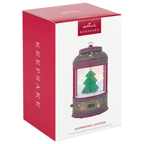 Shimmering Lantern 2024 Musical 2024 Hallmark Keepsake Ornament With Light and Motion Hallmark Keepsake Ornament Hallmark   