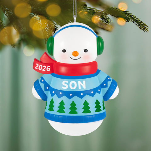 Hallmark Son Snowman 2026 Ornament Hallmark