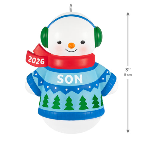 Hallmark Son Snowman 2026 Ornament Hallmark