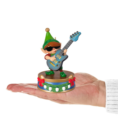 North Pole Tree Trimmers Band Collection Gil On Guitar Musical 2024 Hallmark Keepsake Ornament With Light Hallmark Keepsake Ornament Hallmark   