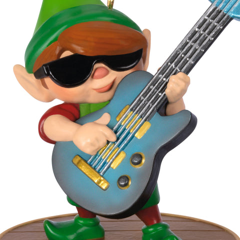 North Pole Tree Trimmers Band Collection Gil On Guitar Musical 2024 Hallmark Keepsake Ornament With Light Hallmark Keepsake Ornament Hallmark   