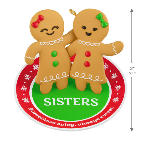 Hallmark Sweet and Spicy Sisters Ornament Hallmark