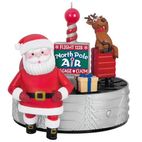 Ho-Ho-Holiday Travel 2024 Hallmark Keepsake Ornament With Light, Sound and Motion Hallmark Keepsake Ornament Hallmark Default Title  