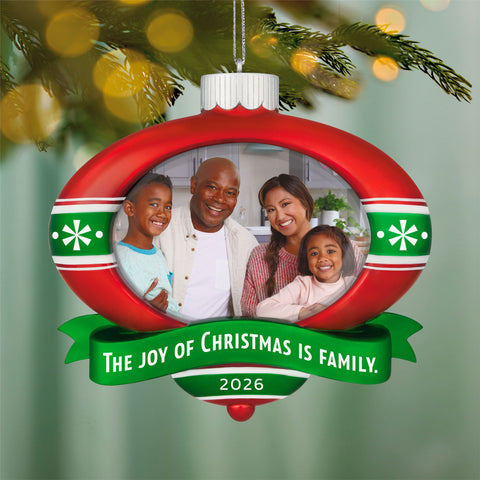 Hallmark The Joy of Christmas 2026 Photo Frame Ornament Hallmark