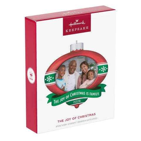 Hallmark The Joy of Christmas 2026 Photo Frame Ornament Hallmark