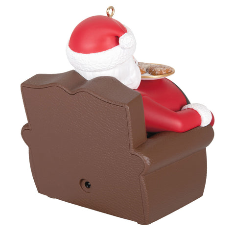 Snoring Santa 2024 Hallmark Keepsake Ornament With Sound and Motion Hallmark Keepsake Ornament Hallmark   