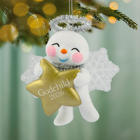 Hallmark Godchild Snow Angel 2026 Ornament Hallmark