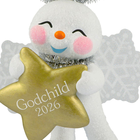 Hallmark Godchild Snow Angel 2026 Ornament Hallmark