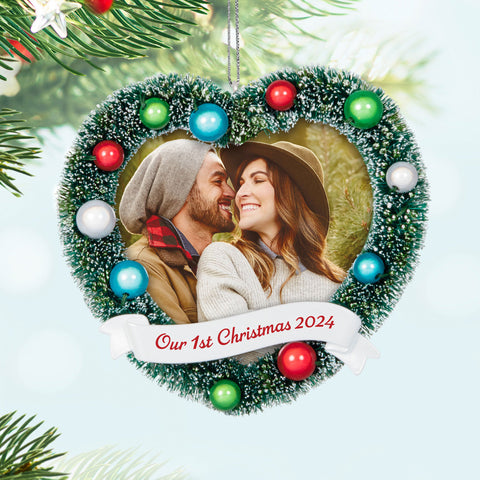 Our 1st Christmas 2024 Photo Frame 2024 Hallmark Keepsake Ornament Hallmark Keepsake Ornament Hallmark   