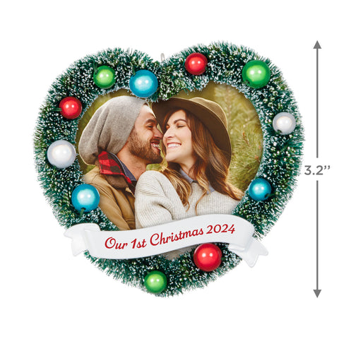 Our 1st Christmas 2024 Photo Frame 2024 Hallmark Keepsake Ornament Hallmark Keepsake Ornament Hallmark   