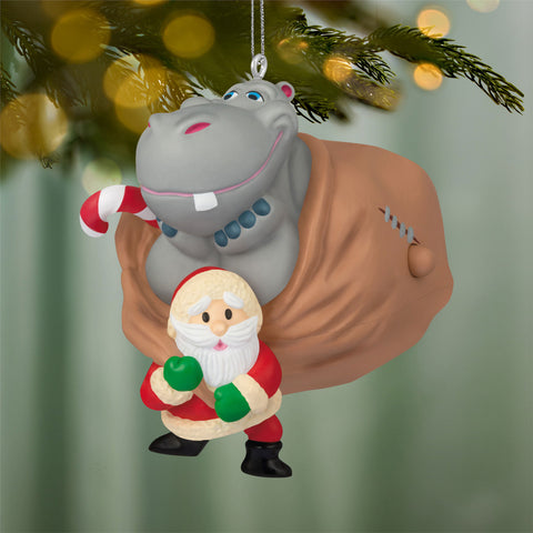 Hallmark I Want a Hippopotamus for Christmas Musical Ornament Hallmark