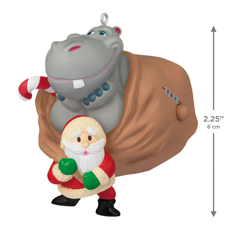 Hallmark I Want a Hippopotamus for Christmas Musical Ornament Hallmark
