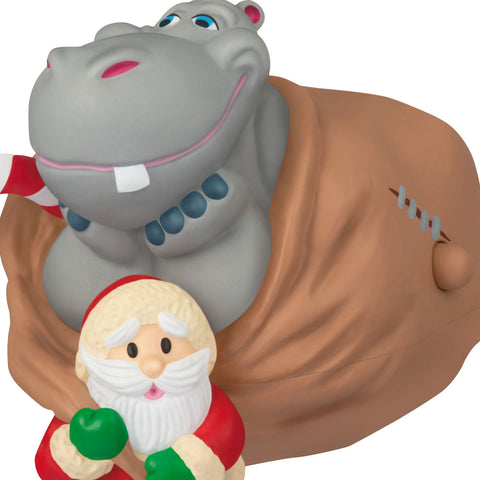 Hallmark I Want a Hippopotamus for Christmas Musical Ornament Hallmark