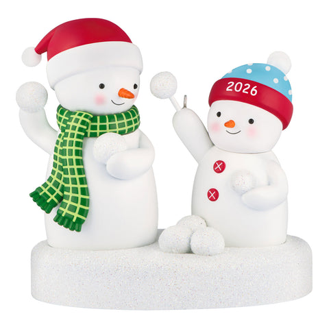 Hallmark Snowball Fight 2026 Musical Ornament Hallmark