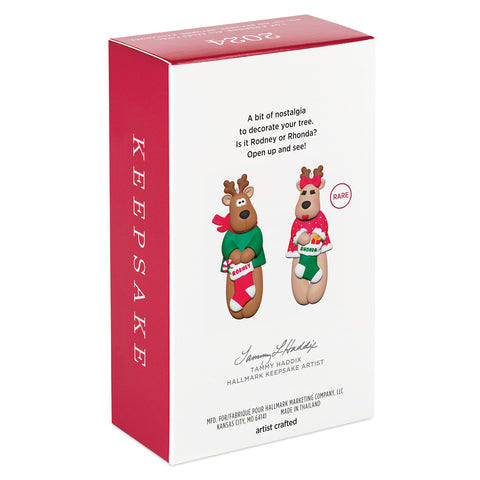 Reindeer Surprise Mystery 2024 Hallmark Keepsake Ornament Hallmark Keepsake Ornament Hallmark   