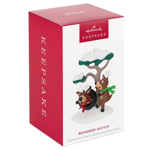 Reindeer Antics 2024 Hallmark Keepsake Ornament Hallmark Keepsake Ornament Hallmark   