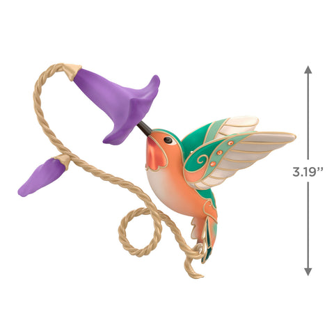 The Beauty of Birds Allen's Hummingbird Special Edition Metal 2024 Hallmark Keepsake Ornament Hallmark Keepsake Ornament Hallmark   