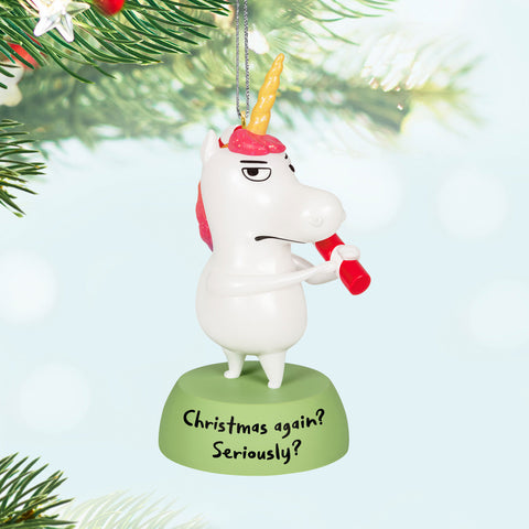 Meh Unicorn 2024 Hallmark Keepsake Ornament Hallmark Keepsake Ornament Hallmark   