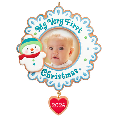 Hallmark My Very First Christmas 2026 Photo Frame Ornament Hallmark