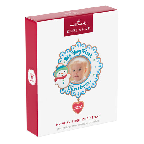 Hallmark My Very First Christmas 2026 Photo Frame Ornament Hallmark