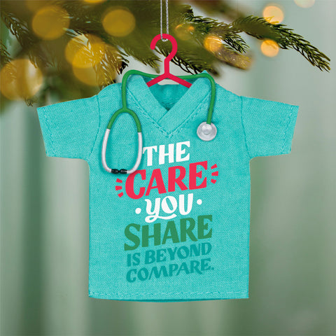 Hallmark The Care You Share Fabric Ornament Hallmark