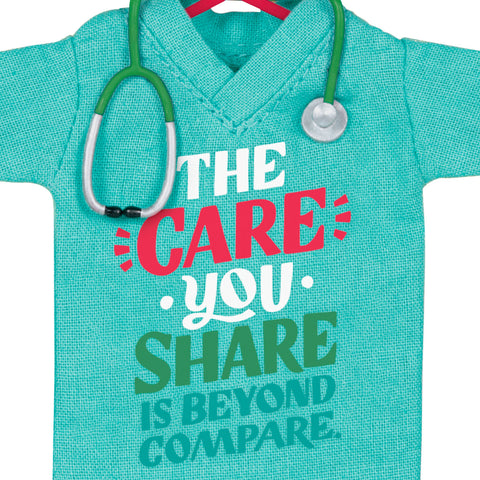Hallmark The Care You Share Fabric Ornament Hallmark