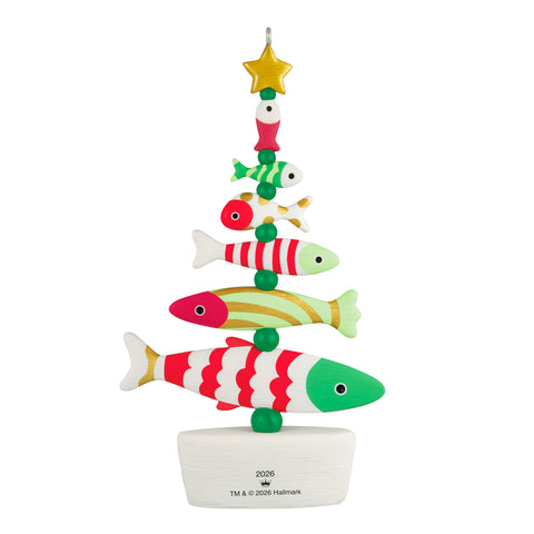 Hallmark O Fishmas Tree Ornament Hallmark