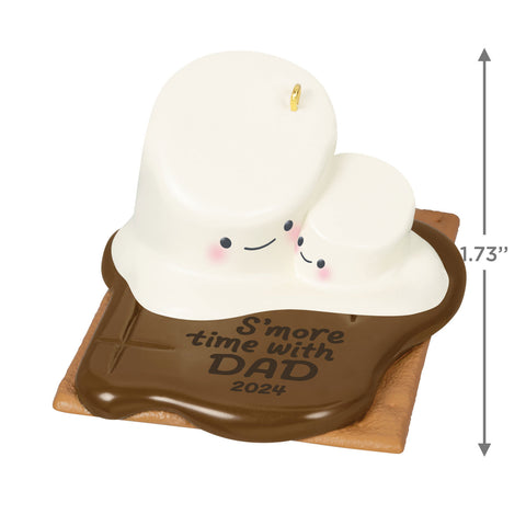 S'more Time With Dad 2024 2024 Hallmark Keepsake Ornament Hallmark Keepsake Ornament Hallmark   