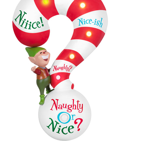 Naughty or Nice? 2024 Hallmark Keepsake Ornament With Light and Sound Hallmark Keepsake Ornament Hallmark   