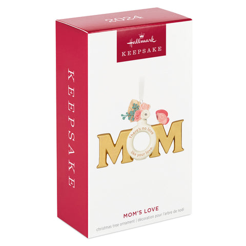 Mom's Love 2024 Hallmark Keepsake Ornament Hallmark Keepsake Ornament Hallmark   