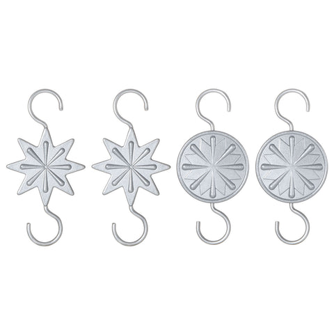 Mini Star Metal 2024 Hallmark Keepsake Ornament Hooks, Set of 4 Hallmark Keepsake Ornament Hallmark Default Title  