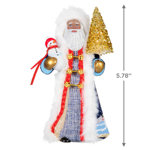 Black Father Christmas 2024 Hallmark Keepsake Ornament Hallmark Keepsake Ornament Hallmark   