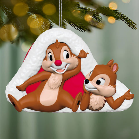 Hallmark Disney Chip 'N Dale Cozy Little Christmas Ornament Hallmark