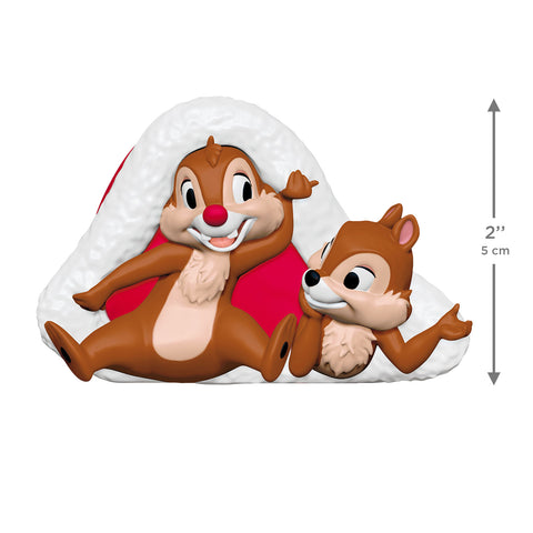 Hallmark Disney Chip 'N Dale Cozy Little Christmas Ornament Hallmark