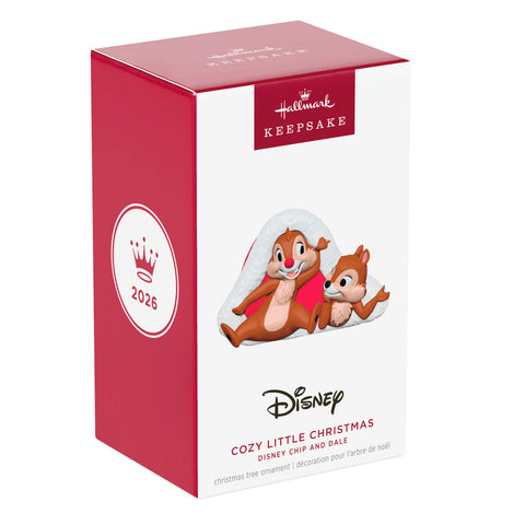 Hallmark Disney Chip 'N Dale Cozy Little Christmas Ornament Hallmark